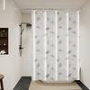 The Large Inner Of The Curtain Is Waterproof, Mold-proof And Easy To Clean, Suitable For Home Bathrooms.