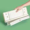 Compact Hand Operated Paper Creaser Manual Creasing Tool For Letter Size Documents Card Making And Paper Organization