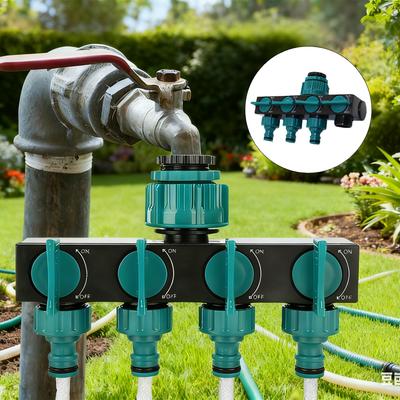 Water Line Splitter Garden Hose Fittings Tools Equipment Gardening Accessories Watering System Faucet Connector Irrigation Tap