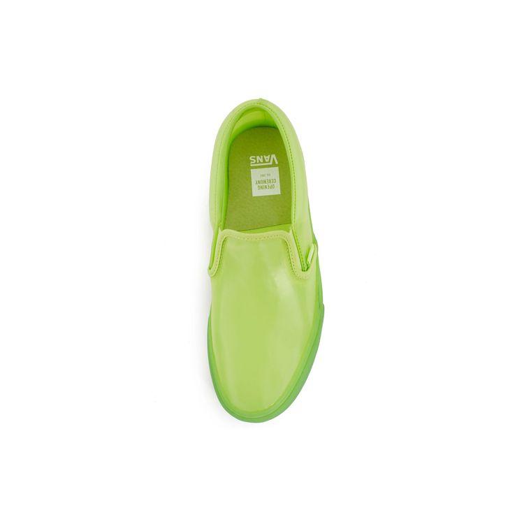 Vans Opening Ceremony X Scarpe Slip-On Classiche Low Top in Tela Sneakers Unisex Verde VN0A4BV3THK