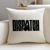 Rock DDispatchS Cushion Cover Breathable and skinfriendly linen pillowcase square removable and washable cushion