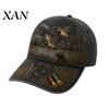 Cappello da Escursionismo con Visiera Curva, Cappellino da Baseball Vintage da Caccia, Cappello con Motivo Cane da Anatra, Traspirante, Assorbe l'Umidità, Regolabile, Regalo per Appassionati