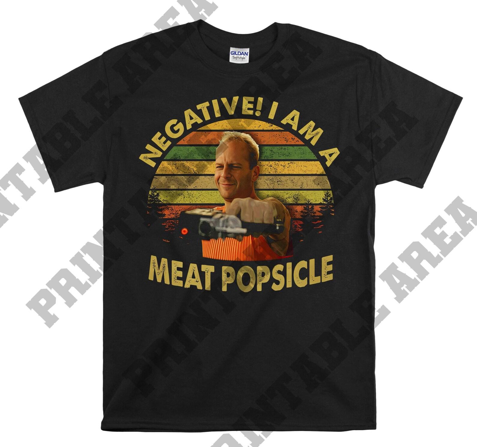 The Fifth Element Negative I Am A Meat Popsicle Men Unisex T shirt, T shirt, T shirt MO470 L