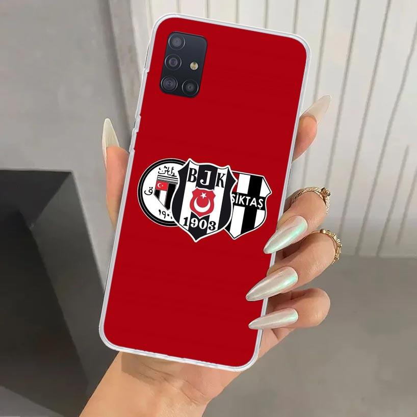 B-Besiktas B-BJK Phone Case for Samsung Galaxy A52 A32 A22 A12 A02S A50S A30S A10S Note 20 Ultra 10 Plus S10 A31 A20 A71 A72 Gal