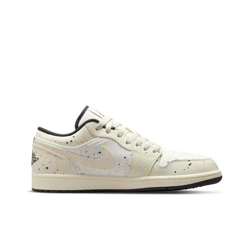 Air Jordan 1 Low Brushstroke Swoosh - Paint Splatter DM3528-100