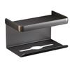Versatile Paper Towel Holder Wall Mount Holder Resists Dirt Suitable For Bathroom Essentials Convenient Shelf Decorative Shelf