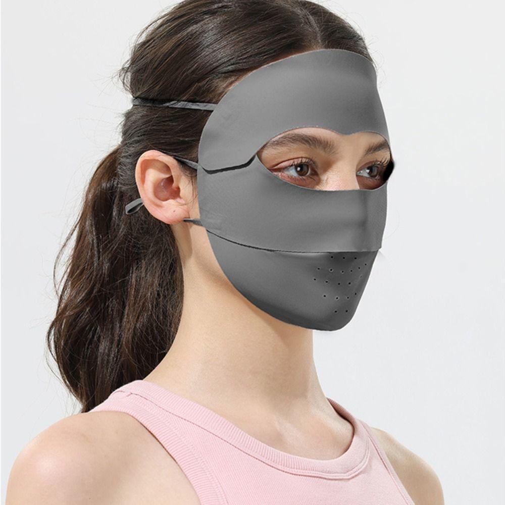 Breathable Sunscreen Mask Summer Face Gini Mask Elastic Face Cover  Golf