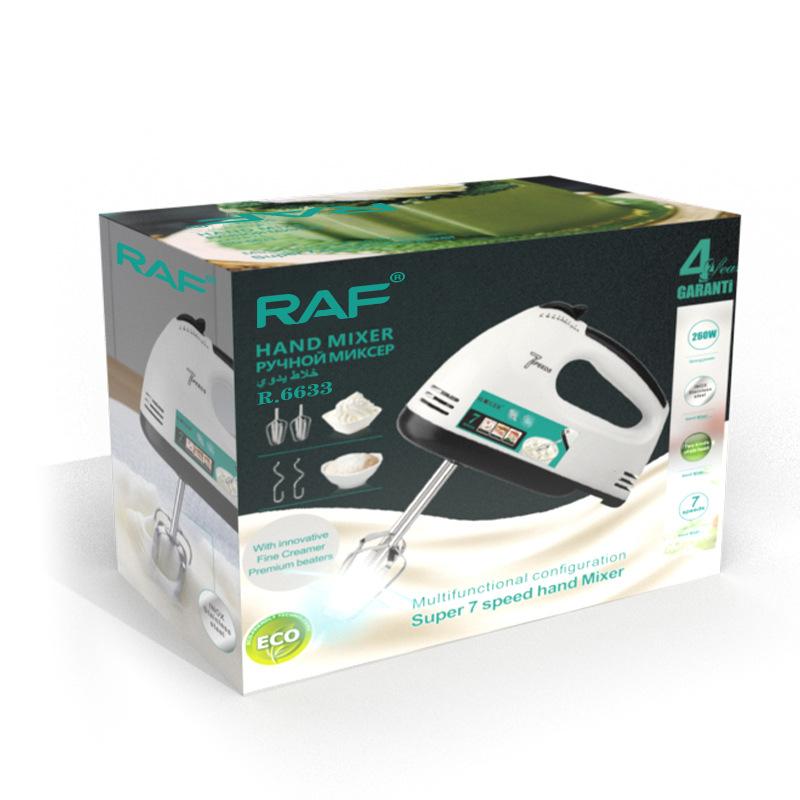 7rychlostní elektrický šlehač vajec Ruční domácí šlehač vajec s vysokým výkonem a mixér na pečení těsta