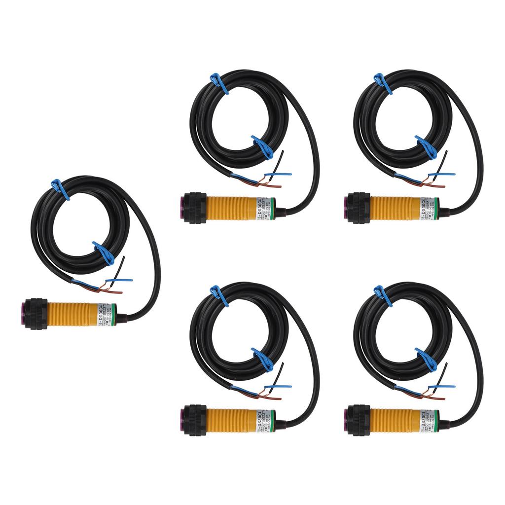 5Pcs Infrared Photoelectric Switch Sensor Obstacle Avoidance for Smart Robot 10‑36VDC