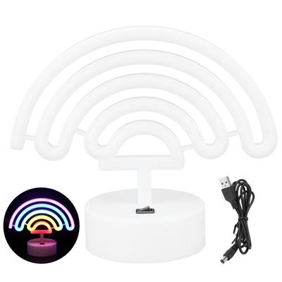 LED Neon Sign Colorful Bedside Night Light for Proposal Wedding Birthday Party Gift