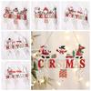 Elk Xmas Tree Ornaments Wooden Xmas Door Hanging Ornaments Wooden Christmas Pendants  Festival