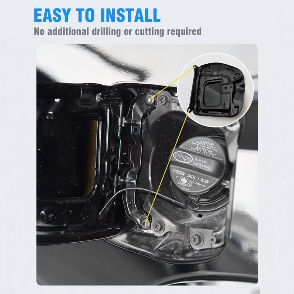 77305-04904 Capac Rezervor Combustibil Ușiță Rezervor Combustibil Potrivit Pentru Toyota Tacoma 2005-2015 Cabină Dublă Pat Scurt 5 Picioare Negru