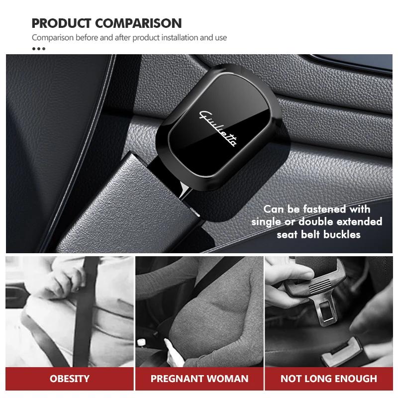 Car Stickers For Alfa Romeo For Alfa Romeo Car Buckle Clasp Insert Plug Clip Car Seat Belt Card Buckle For Accessories Giulia 14