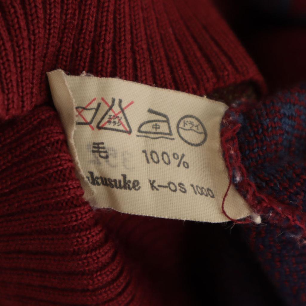 Yves Saint Laurent 90s Old Overall Handle Long Sleeve Sweater S Knit Women Used