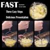 1pc Stainless Steel Mud Press Food-Grade Durable Thickened Mud Press Wavy Steel-Handled Mashed Potato Maker Kitchen Accessories