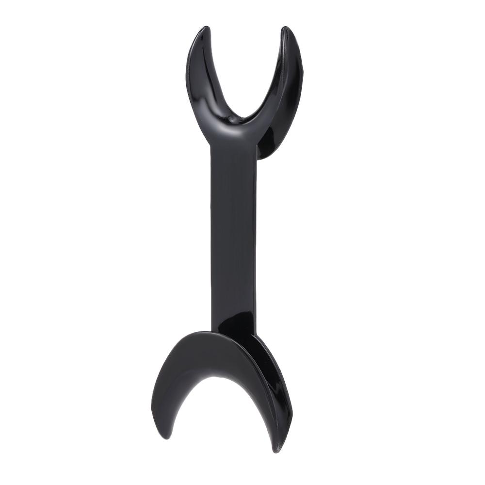 4 Pcs Dental Intraoral Cheek Lip Retractor Double-headed T-shape Opener Black