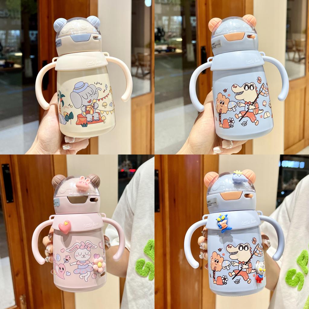 Baby Insulated Sippy Cup With Straw For Toddler Travel And Gift