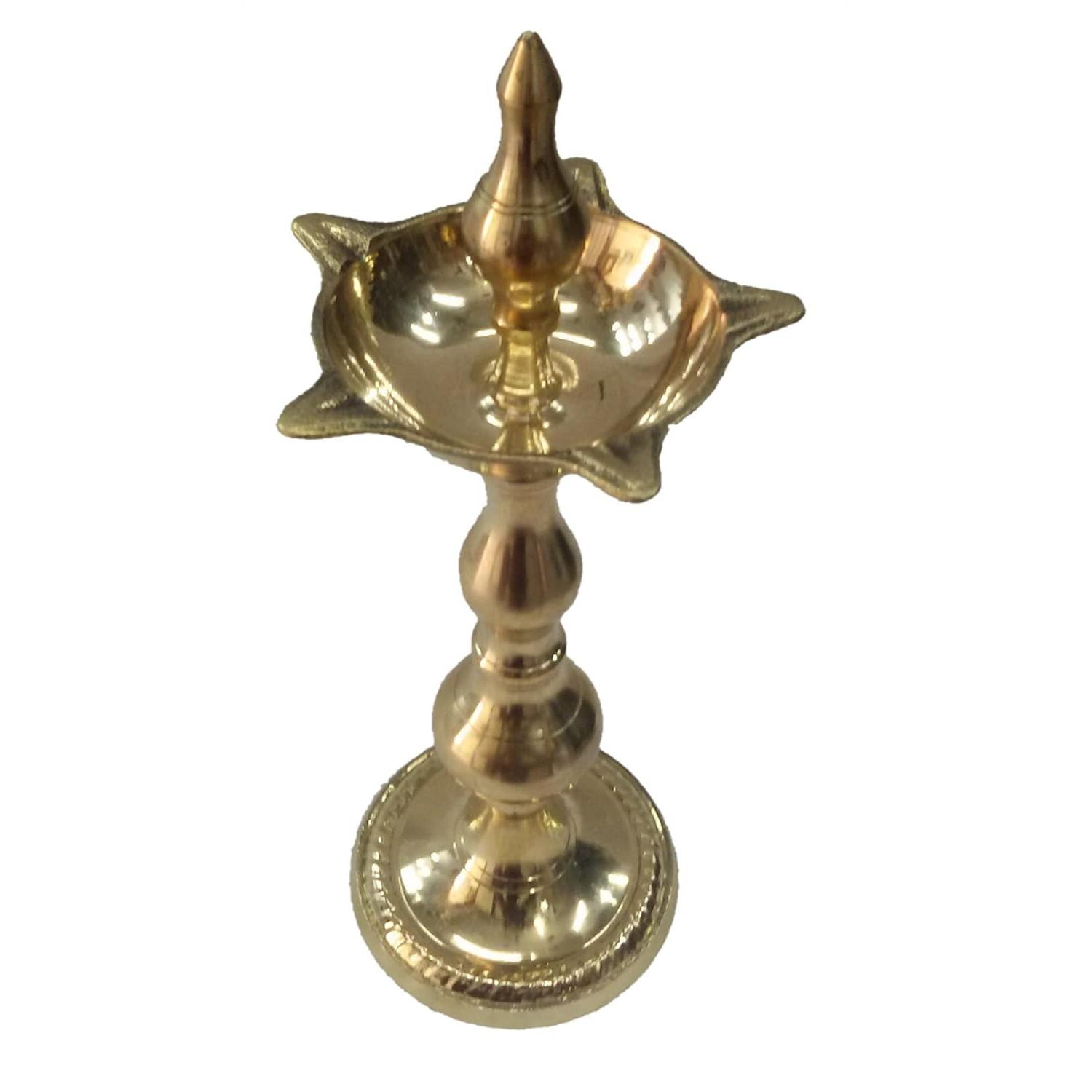 

RSINC Brass Metal Diya Diwali Puja Lamp,Home Decoration Gifting Elegant Looking JL186142048301
