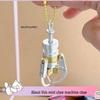 Mini Alloy Claw Machine Pendant Ornament: Creative Stress-Relief Keychain for Students' Backpacks