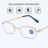 Retro Folding Anti Blue Light Reading Glasses With Case Men Women Luxury Brand Telescopic Presbyopia Eyeglasses Elderly Eyewear
