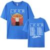Imagine Dragons Loom Tour 2024 Double Sided Graphic T Shirt Mens Women Vintage Hip Hop Rock Oversized Cotton Tshirt Streetwear