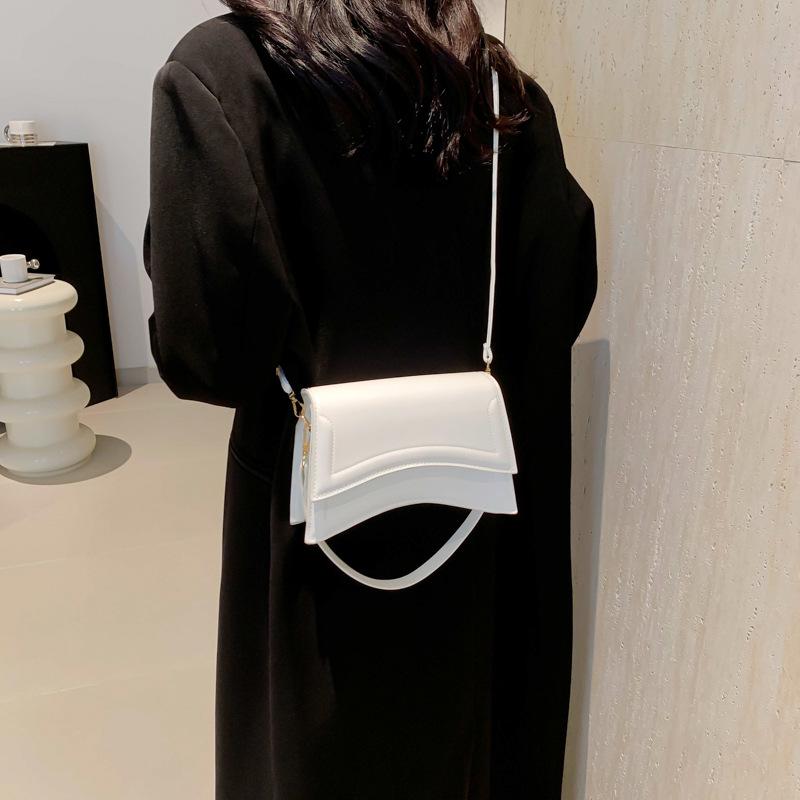 Casual Simple Small Square Bag New Casual and Fashionable Shoulder Bag Simple Fashionable Handbag Slant Bag