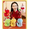 Year The Of Snake Mascot Plush Toy Cute Color Doll Childrens Gifts Holiday