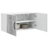 Dishwasher Front Kalmar Grey Sonoma 80 X 31 X 40 Cm