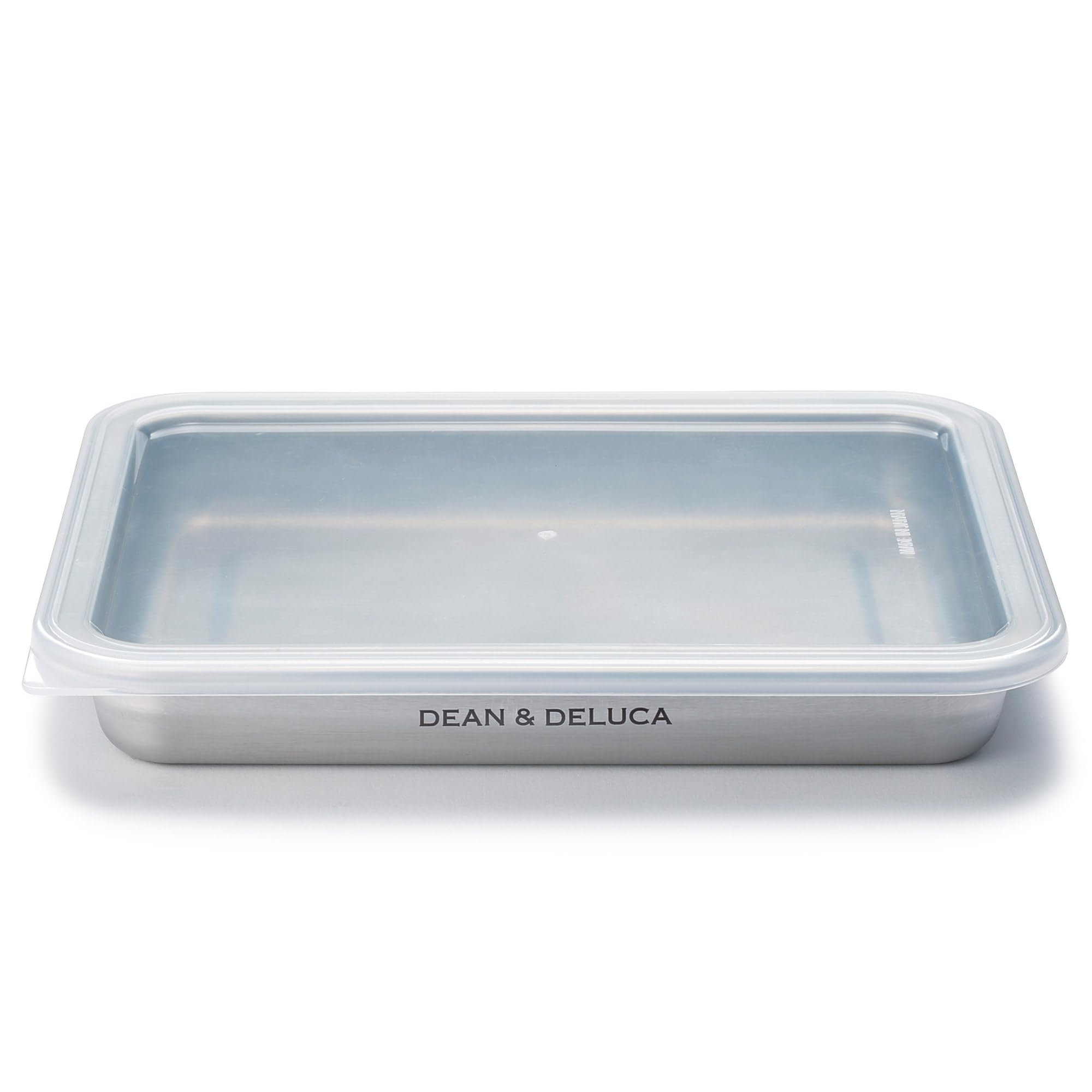 

DEAN & DELUCA Wide Stainless Steel Tray with Lid