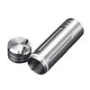 Watertight Pills Box, Mini Titanium Alloys Travel Medicine Storage Box, Scratch & Abrasion Resistance for Travel Outdoor