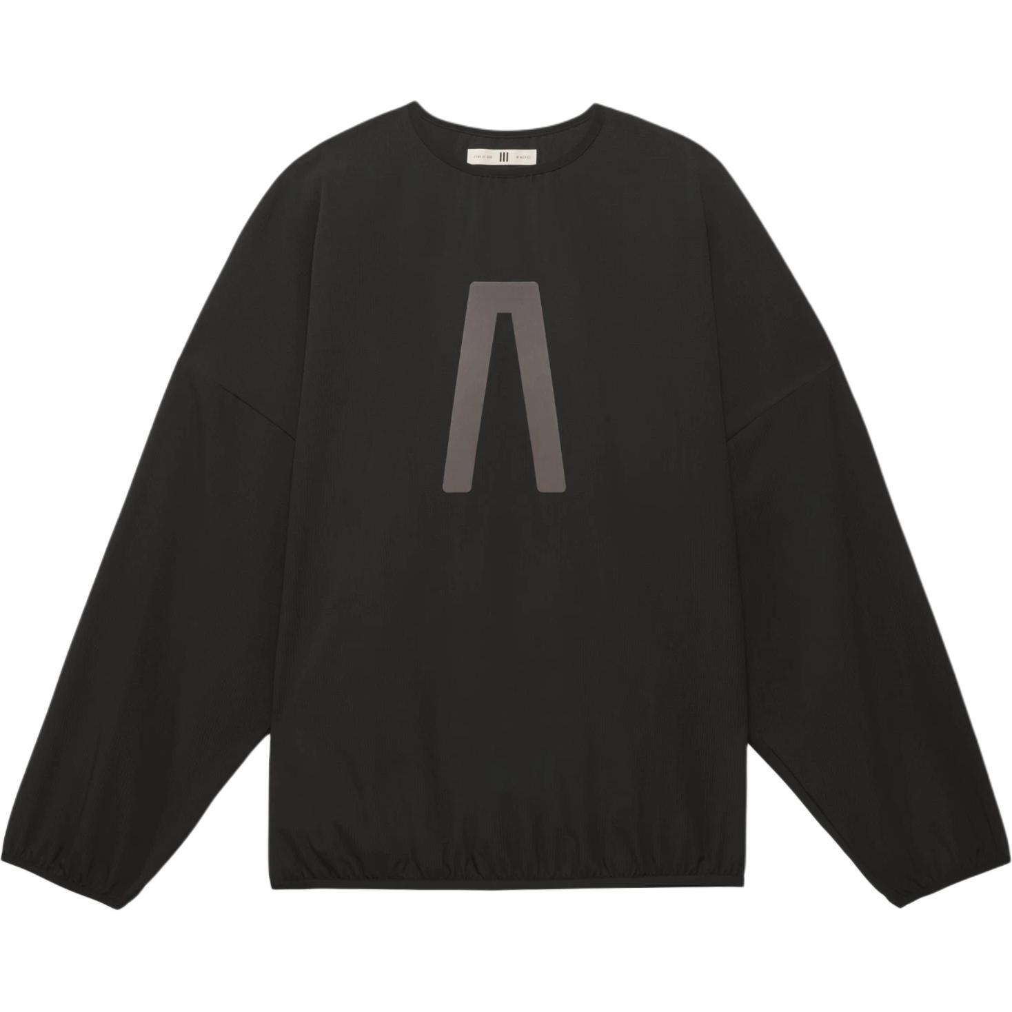 adidas x FEAR OF GOD ATHLETICS Meltaway Oversized Long-Sleeve T-Shirt Jet Black Men s JZ7376 S
