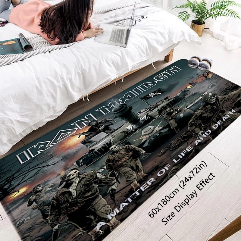 Corridor Doormat Heavy Rocks Metals Band Rugs Interior Foot Carpets Entrance Floor Mats Non-slip Yoga Rug Home Decor Prayer Mat