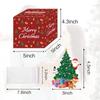 Square Paper Christmas Cash Box Paper Cash Gift Box Creative Christmas Money Box  Children
