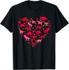 Dinosaur Love Heart T Rex Cute Valentines Day Boys Toddlers T Shirt Mens Womens Tees Top Men Women