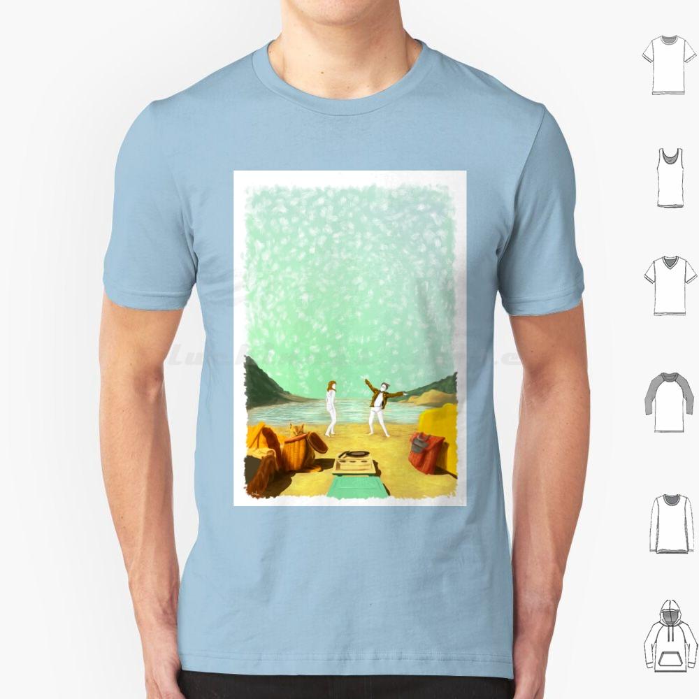 Moonrise Kingdom Painting Poster T Shirt Cotton Men Women DIY Print Moonrise Moonrise Kingdom Wes Anderson Egloop Gloop Frame