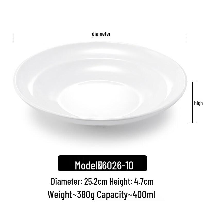 Yi Pan Cartoon Melamine Deep Serving Plate