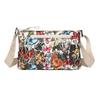 2025 Women's Large Capacity Multi-Compartment National Tide Print Fashion Crossbody Bag for Travel