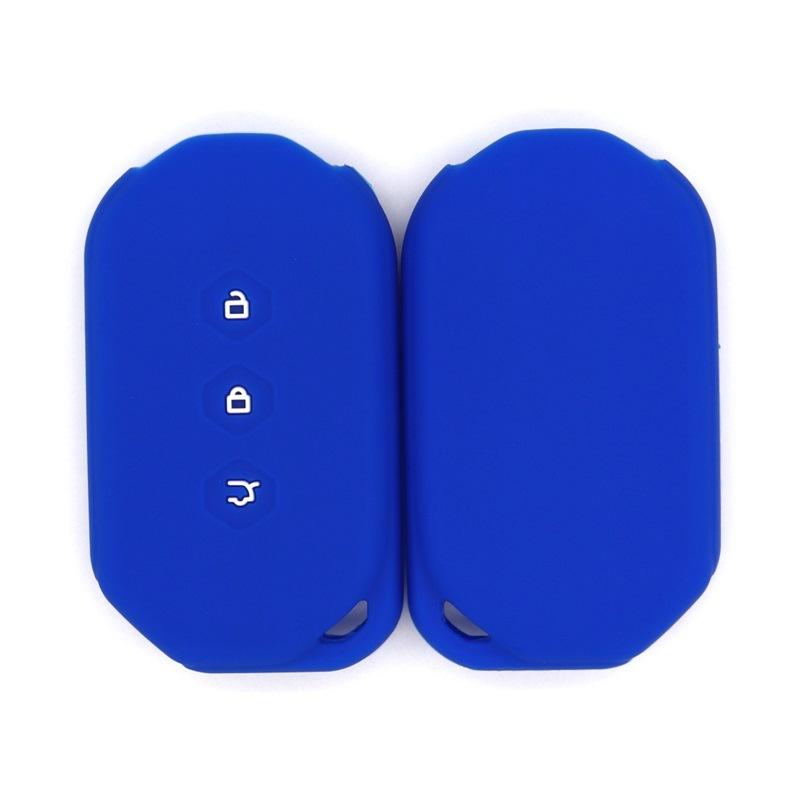 Suitable for Baojun Capgemini Smart One-click Start Silicone Car Key Protective Cover Available In Multiple Colors