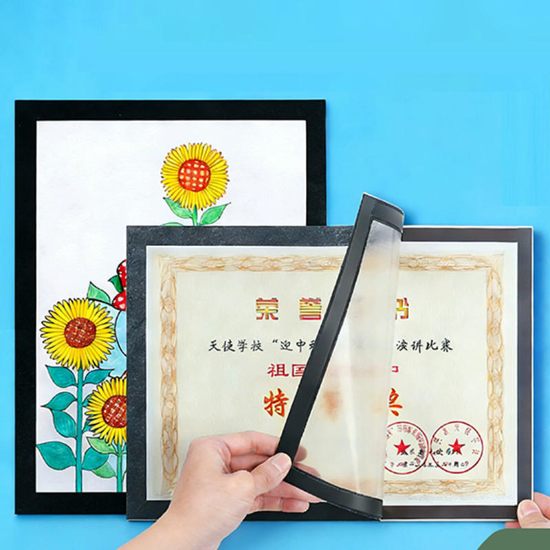 A4/A6 Magnetic Photo Frame Magnetic Display Board Self Adhesive Frames Canvas Painting Shop Window Advertising Painting Display