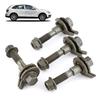 4pcs 14mm Steel Adjustable Camber Bolt Kit for Vehicle Wheel Alignment Camber Correction Cam Bolt Set