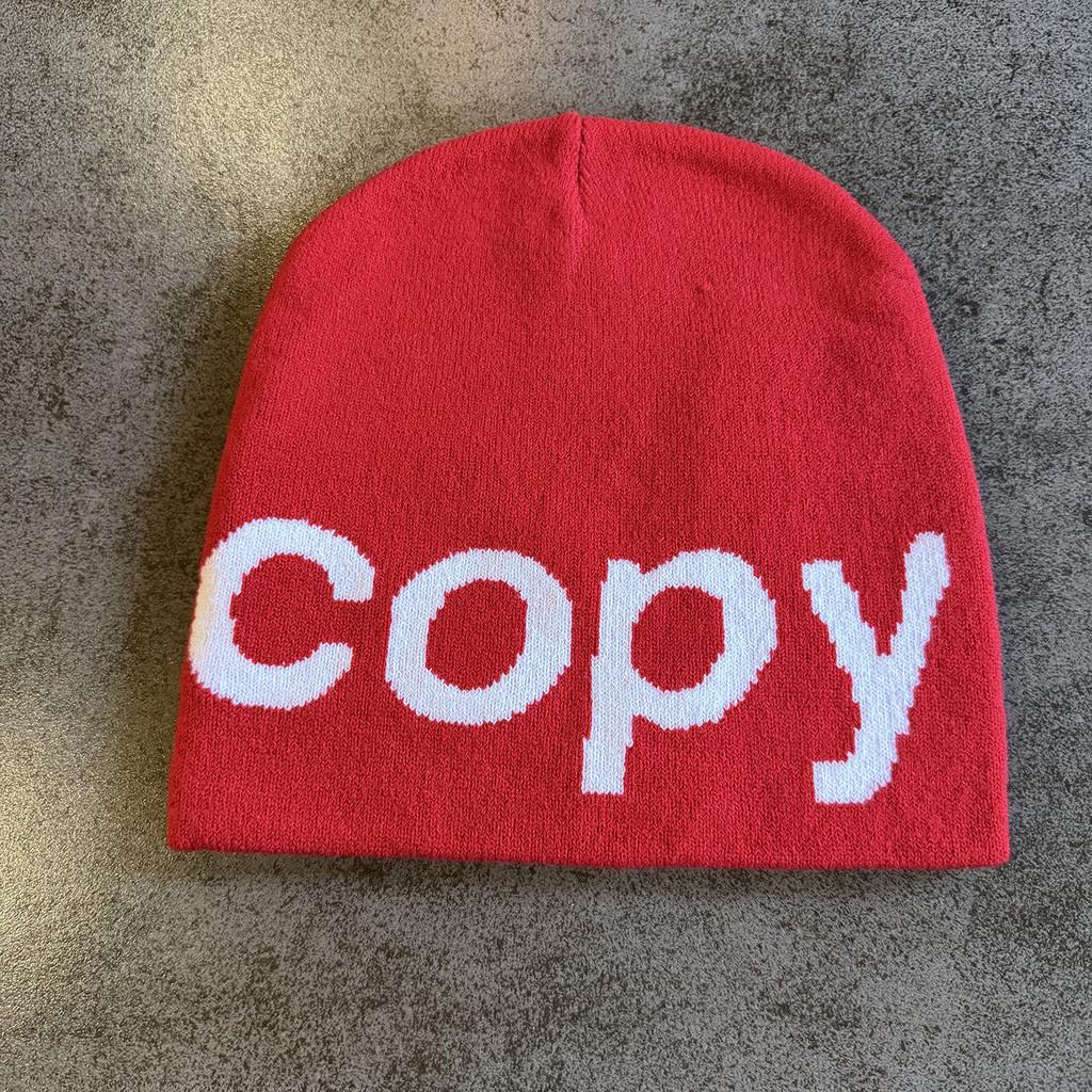 Gestrickte Mütze mit Buchstabenmuster für den Winter, warm, mit Gesichtsform-schmeichelndem Schnitt für Damen und Herren