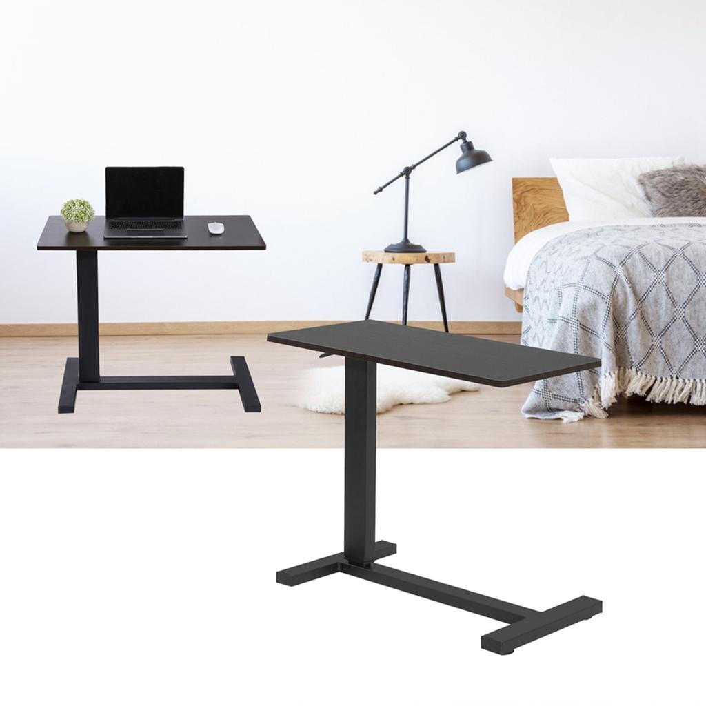 Computer Desk, Nursing Table with Built in Concled Rollers Overbed Bedside Desk Multifunctional Table for Laptop or Tablet Computer Writing Drawing R