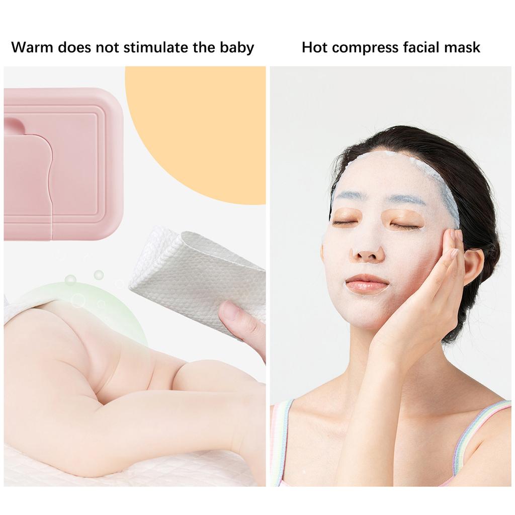 Baby Wipe Warmer Portable Wipes Heater with USB Interface for Home