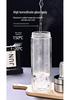 2026 Quick-Open High-Temp Resistant Glass Tea Infuser Cup with Large Capacity and Steel Lid