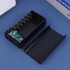 T12 Quick Charge Qc3.0 Diy 12 X 18650 Battery Power Bank Case Holder Portable Battery Storage Box With Lcd Display