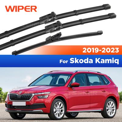 Vorne & Hinten Scheibenwischer Für Skoda Kamiq -    Wischerblätter Windschutzscheibe Windschutzscheibe Fensterbürsten 28"+18"+13"