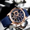 Relogio Masculino MEGIR Ny Sport Chronograph Silikon Herreklokker Toppmerke Luksus Quartz Clock Vanntett Big Dial Watch Herre