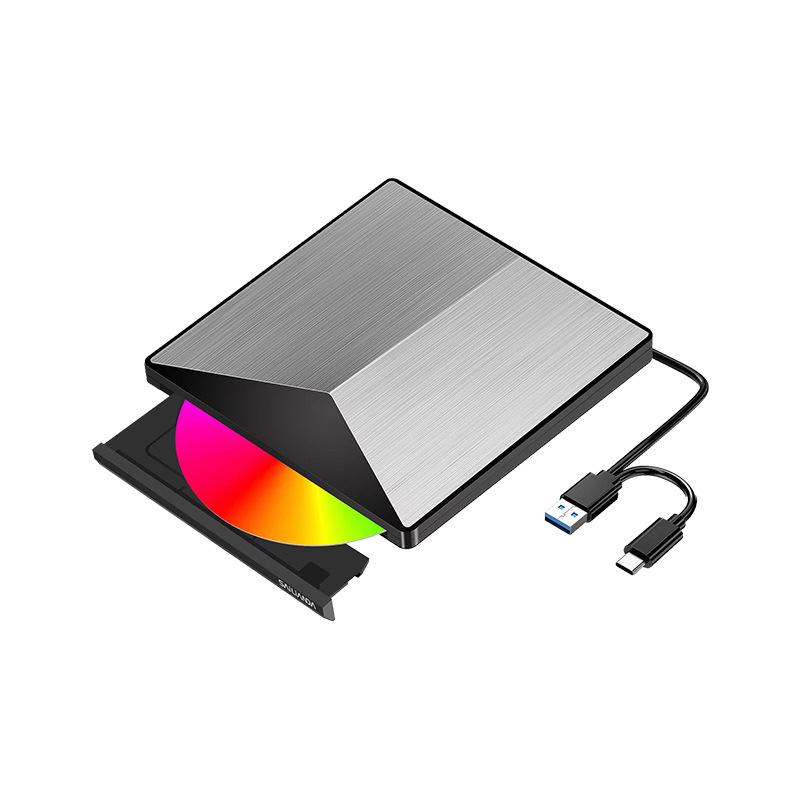 Sanzechuangtong Universal USB/Type-C External DVD/VCD Burner for Laptops and Desktops