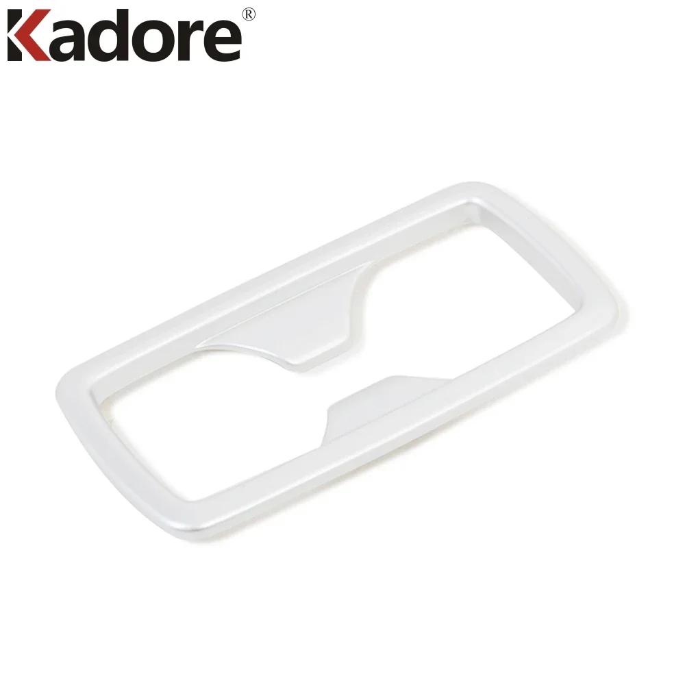 For Toyota RAV4 RAV 4 -   2024 Carbon Fiber Car Rear Seat Water Cup Holder Frame Cover Trim Interior Accessories