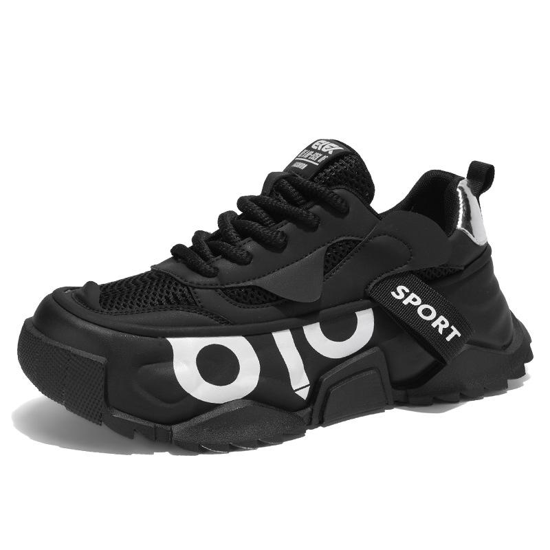 Large Size Trendy Brand Men's Shoes Internet Celebrity Original Fashion Versatile Mesh Ou Ruofeng Sports Dad Shoes Casual Bag Sole Shoes